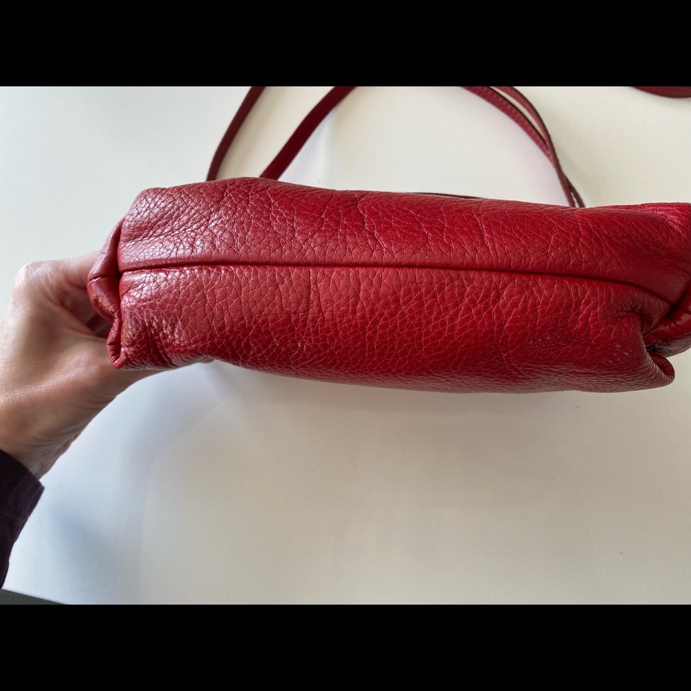 Chloe Red Crossbody Bag - Picture 6 of 11